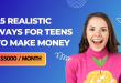 25 Realistic Ways for Teens to Make Money in 2026