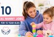 10 Real Nanny Jobs for 15 Year Olds