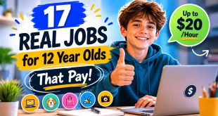 17 Real Jobs for 12 Year Olds That Pay