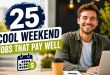 25 Cool Weekend Jobs That Pay Well