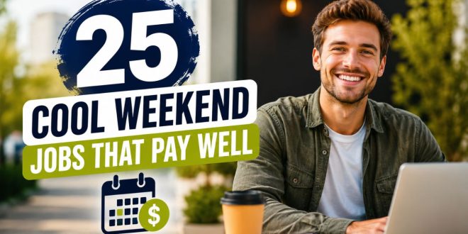 25 Cool Weekend Jobs That Pay Well
