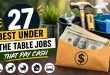 27 Best Under the Table Jobs That Pay Cash in 2026