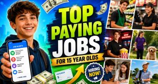 Highest Paying Jobs for 15 Year Olds