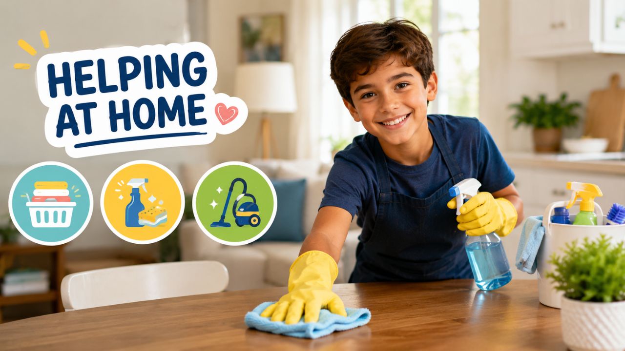 Household Help Jobs for Kids