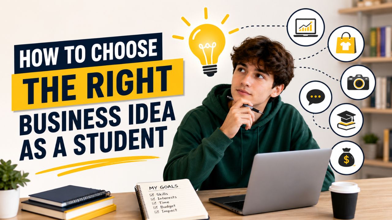 How to Choose the Right Business Idea as a Student