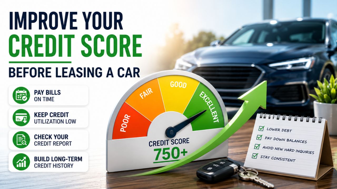 How to Improve Your Credit Score Before Leasing a Car