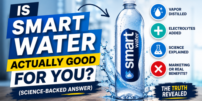 Is Smart Water Actually Good for You