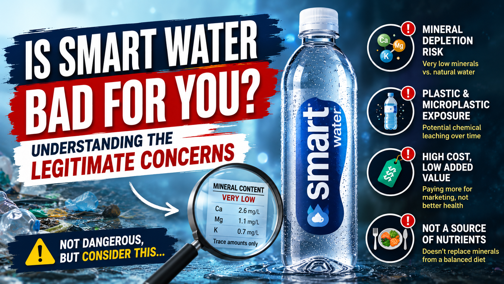 Is Smart Water Bad for You Understanding the Legitimate Concerns