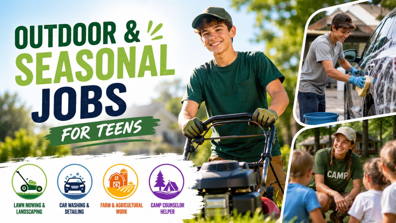 Outdoor and Seasonal Jobs for Teens