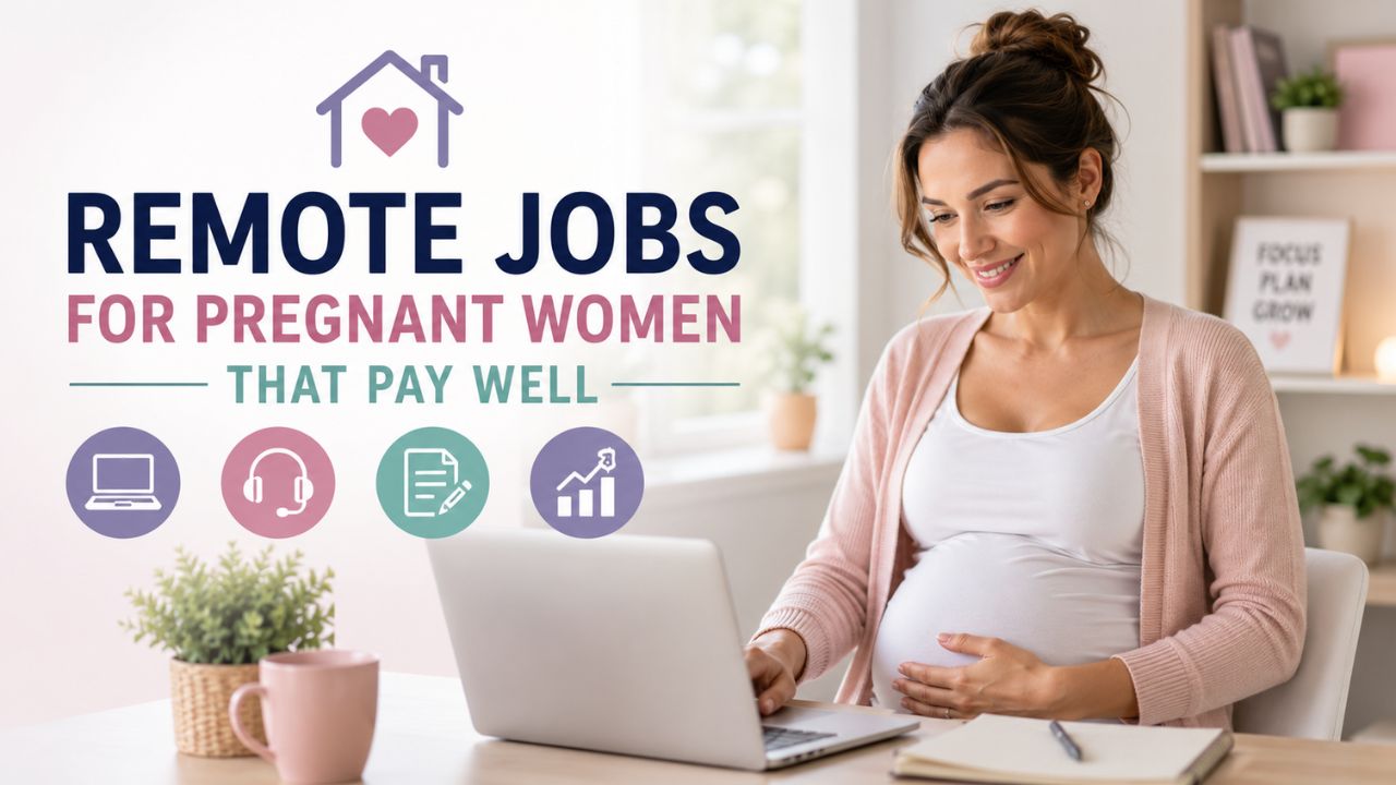Remote Jobs for Pregnant Women That Pay Well