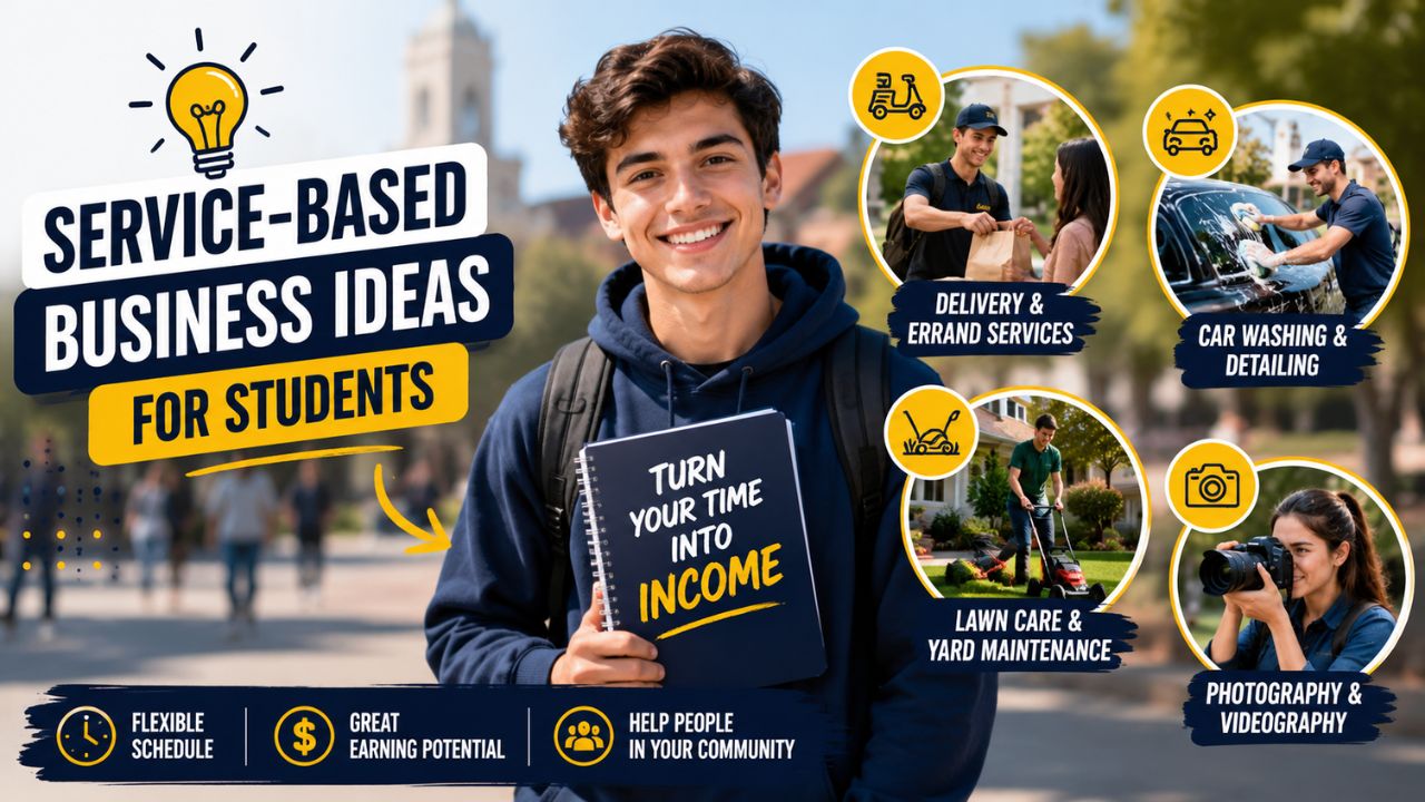 Service-Based Business Ideas for Students in College
