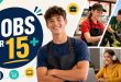Where Can 15 Year Olds Work