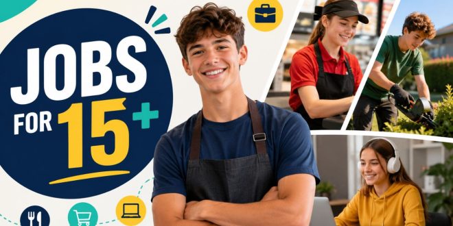 Where Can 15 Year Olds Work