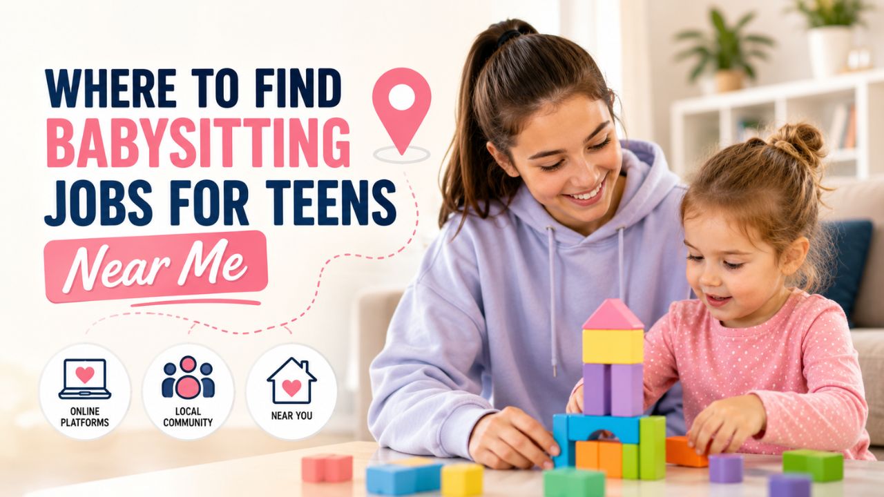 Where to Find Babysitting Jobs for Teens Near Me
