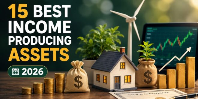 15 Best Income Producing Assets to Build Wealth in 2026