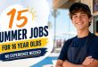 15 Summer Jobs for 16 Year Olds With No Experience