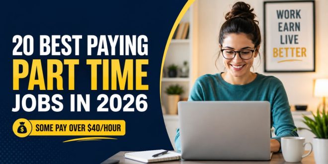 20 Best Paying Part Time Jobs in 2026