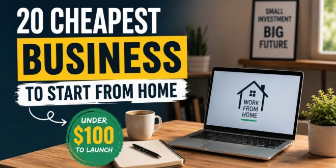 20 Cheapest Businesses to Start from Home in 2026