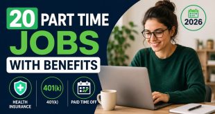 20 Part Time Jobs With Benefits: Health Insurance, 401(k) and Paid Time Off in 2026