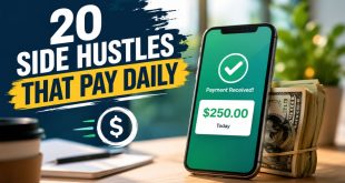 20 Real Side Hustles That Pay Daily