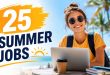 25 Best Summer Jobs for College Students