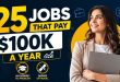25 Jobs That Pay 100K a Year