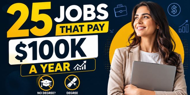 25 Jobs That Pay 100K a Year