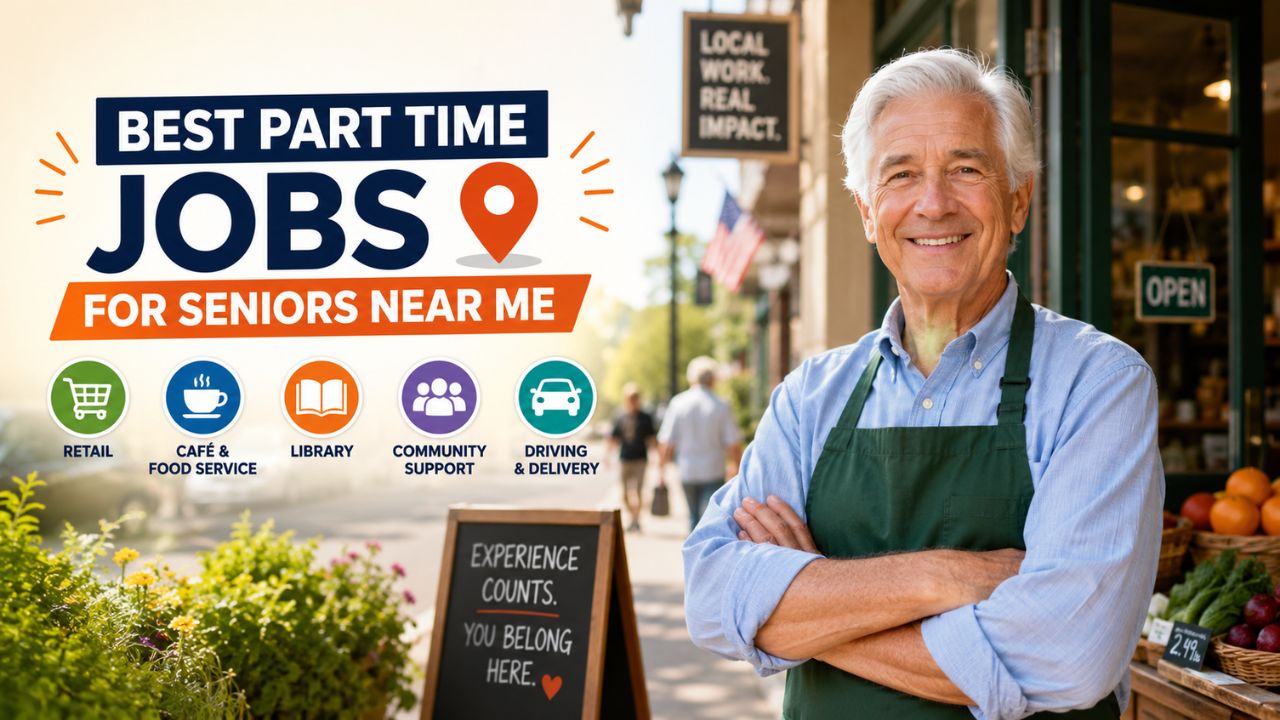 Best Part Time Jobs for Seniors Near Me