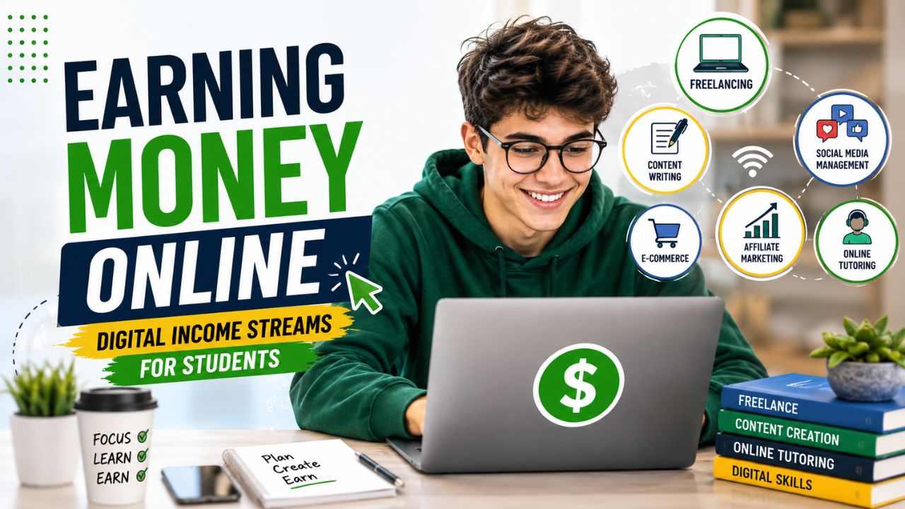 Earning Money Online: Digital Income Streams for Students