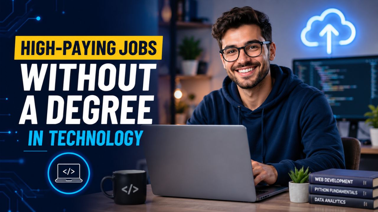 High-Paying Jobs Without a Degree in Technology