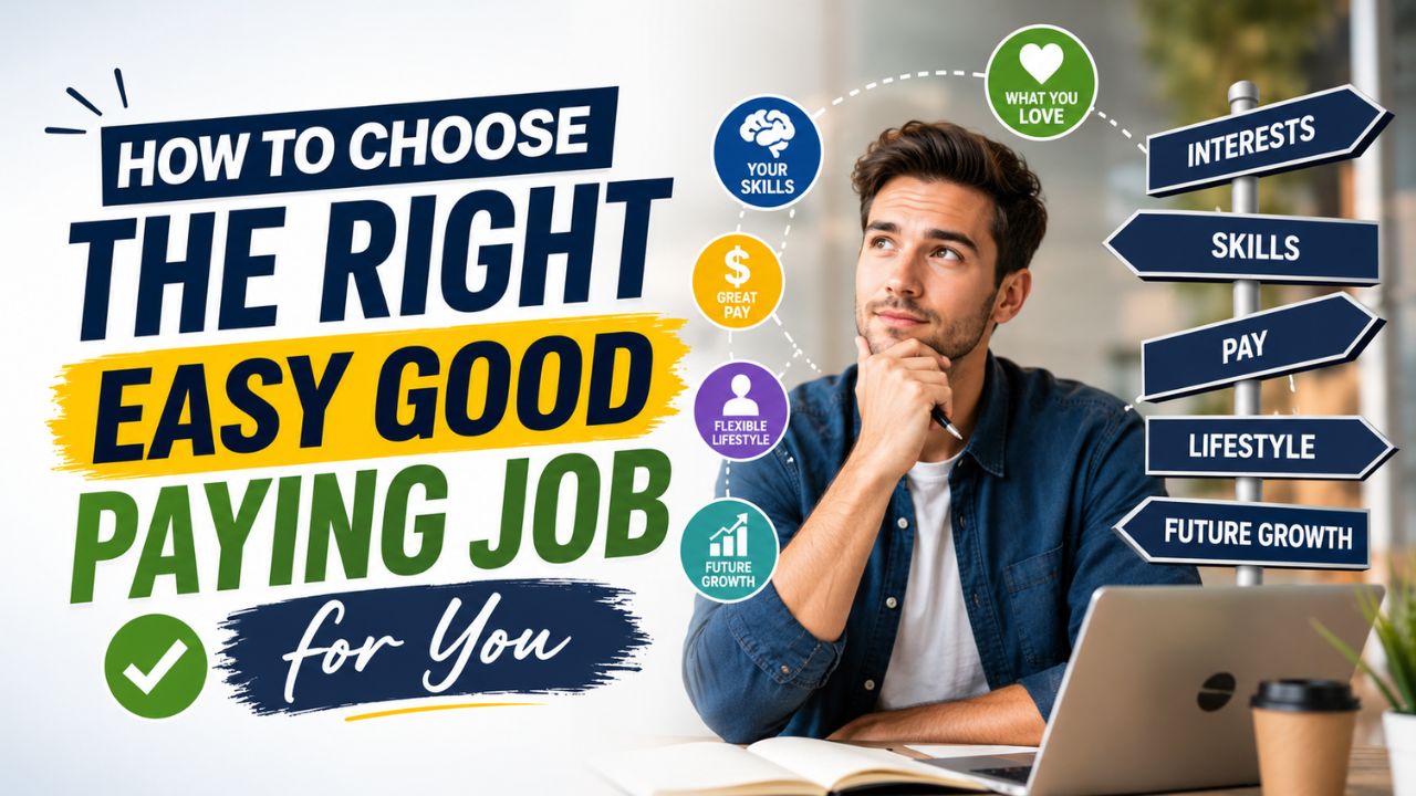 How to Choose the Right Easy Good Paying Job for You