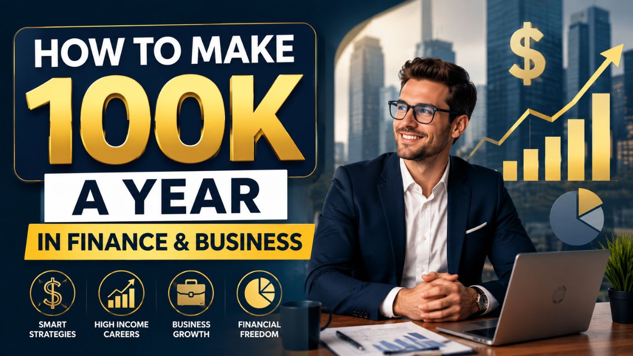 How to Make 100K a Year in Finance and Business
