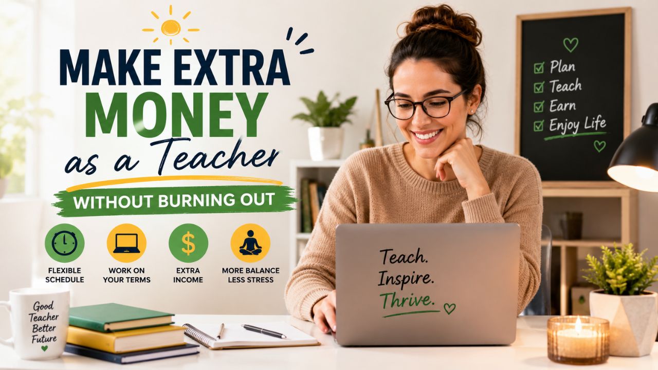 How to Make Extra Money as a Teacher Without Burning Out
