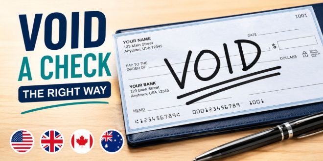 How to Void a Check