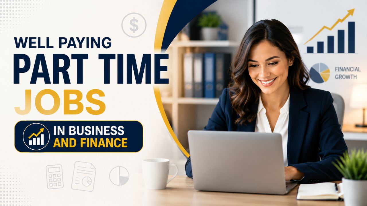 Well Paying Part Time Jobs in Business and Finance