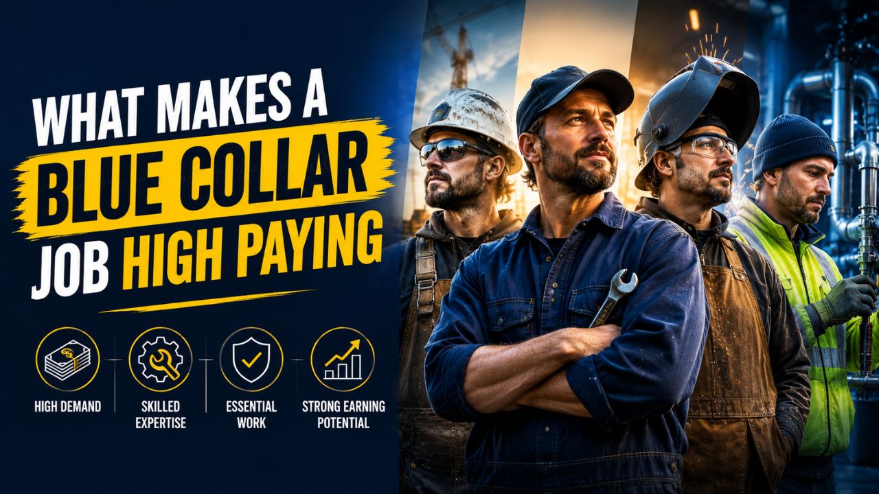 What Makes a Blue Collar Job High Paying