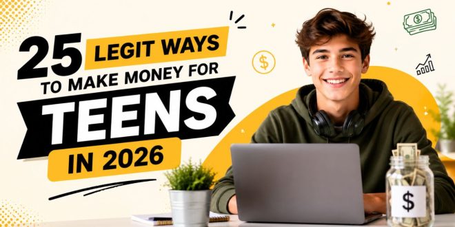 25 Legit Ways to Make Money for Teens