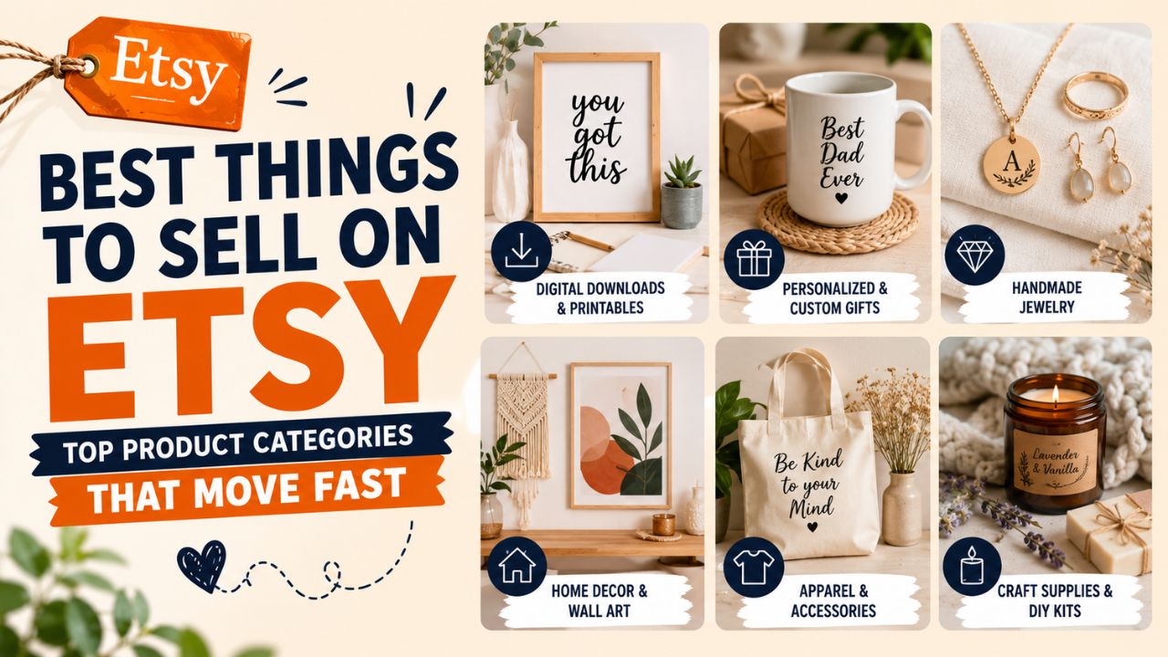 Best Things to Sell on Etsy: Top Product Categories That Move Fast