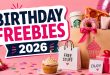 Birthday Freebies 2026