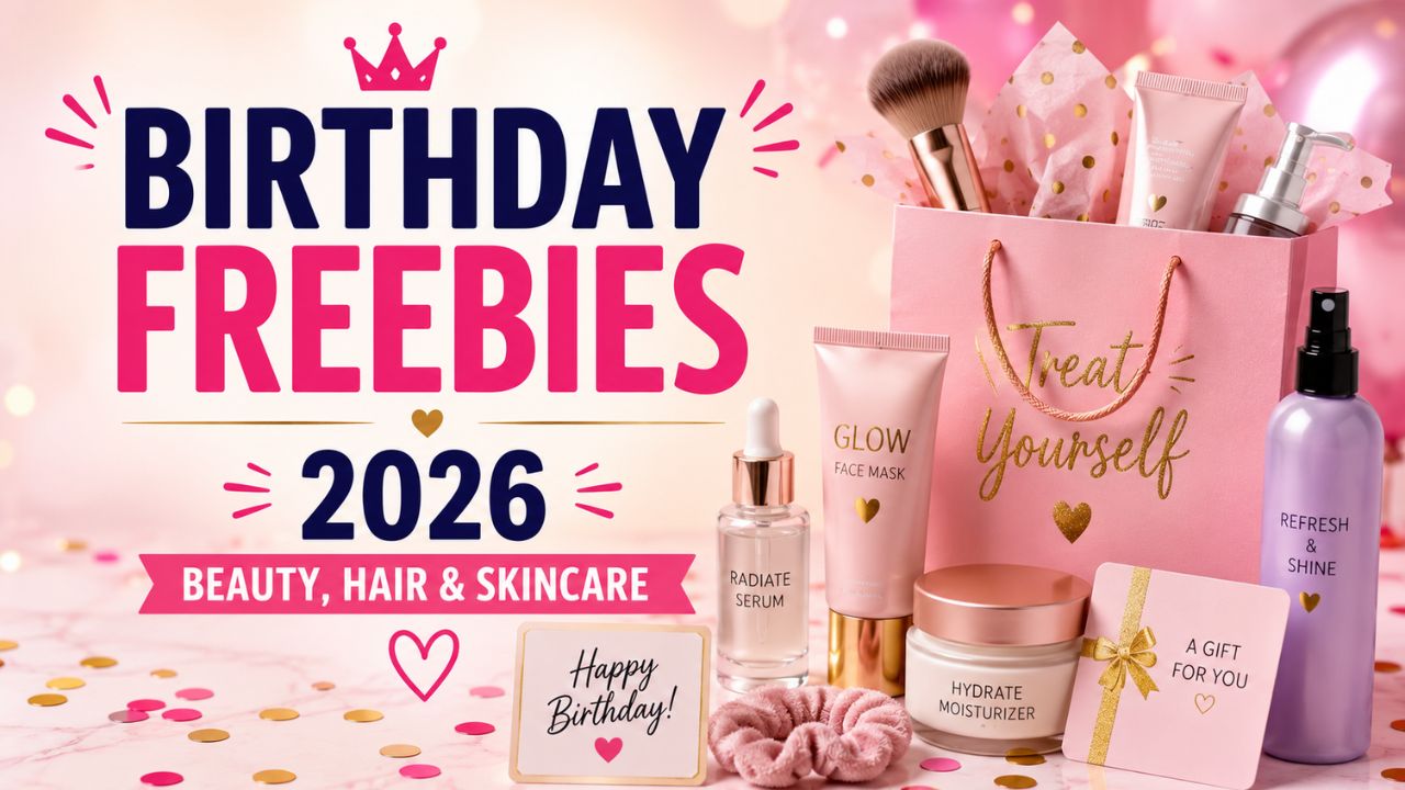 Birthday Freebies 2026 for Beauty, Hair, and Skincare