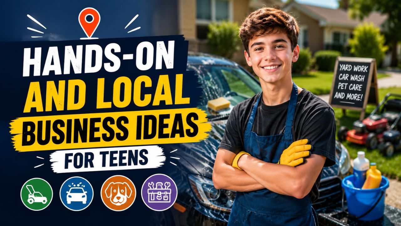 Hands-On and Local Business Ideas for Teens
