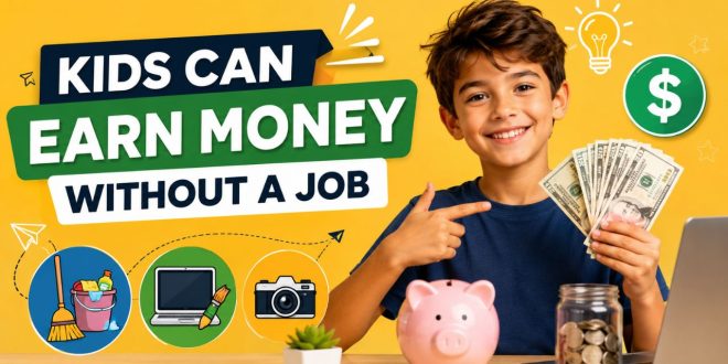 How to Earn Money as a Kid Without a Job