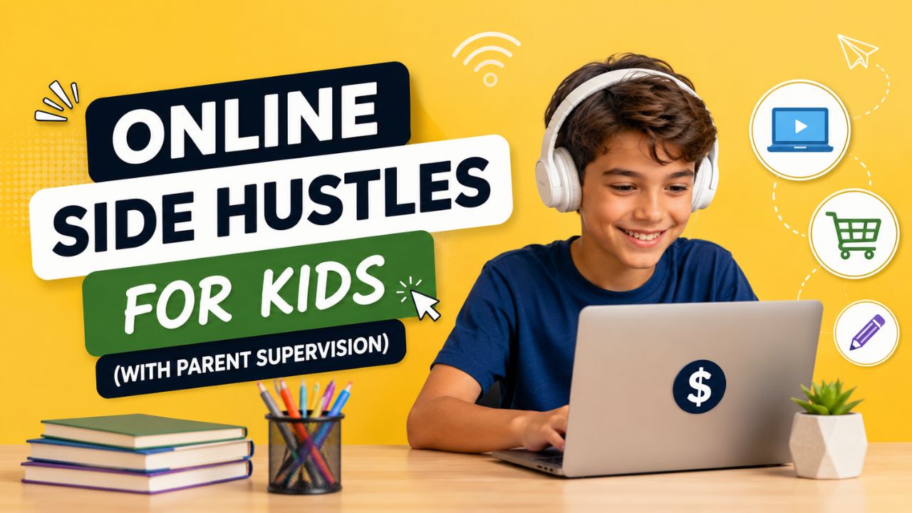 Online Side Hustles for Kids