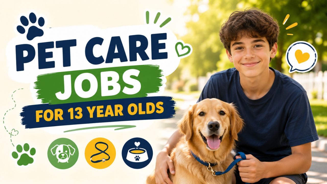 Pet Care Jobs for 13 Year Olds
